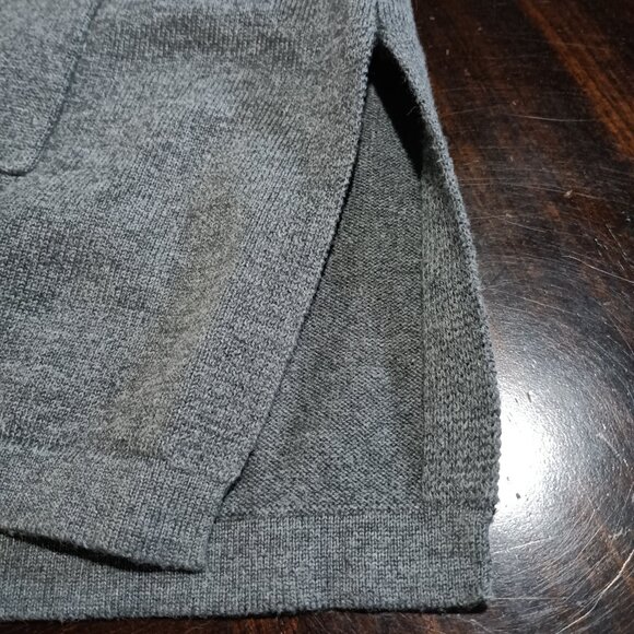 Charter Club Women's Button Up Cardigan Gray L - Picture 7 of 9